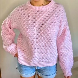 Chunky Knit Sweater, A New Day